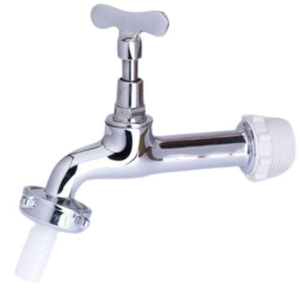 Torneira 1130 Chaveta Cromada - Externa Parede