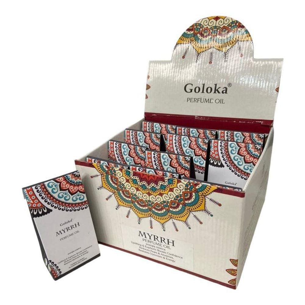 Óleo Perfumado Goloka Myrrh Mirra 10 Ml Cx C12