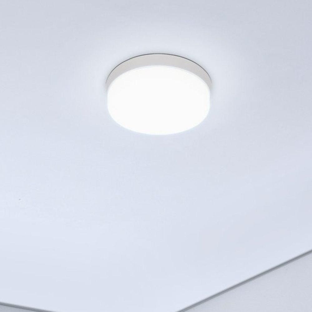 Painel LED Frameless Sobrepor 18W Redondo 6500K 15140125 Taschibra Branco