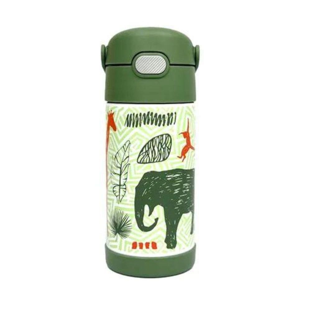 Garrafa Térmica Infantil Funtainer 355Ml Reino Da Selva