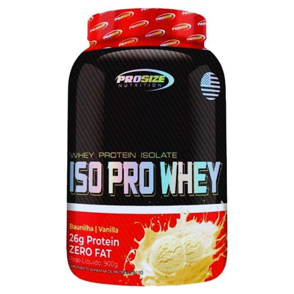 Whey Isolado Novo Iso Pro Size Nutrition 900G