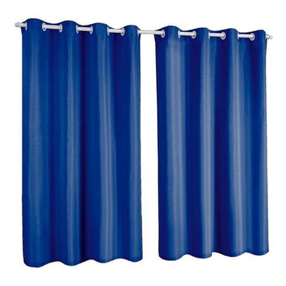 Cortina Blackout Em Pvc 2,80M X 1,50 M - Azul Marinho