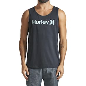 Regata Hurley O&O Solid SM24 Masculina Preto