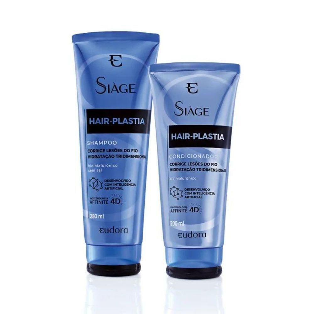 Shampoo + Condicionador Siage Eudora Hair-plastia