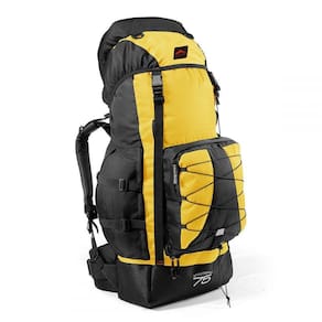 0075 - Mochila Montanha 75 - Série Especial - Amarelo Preto