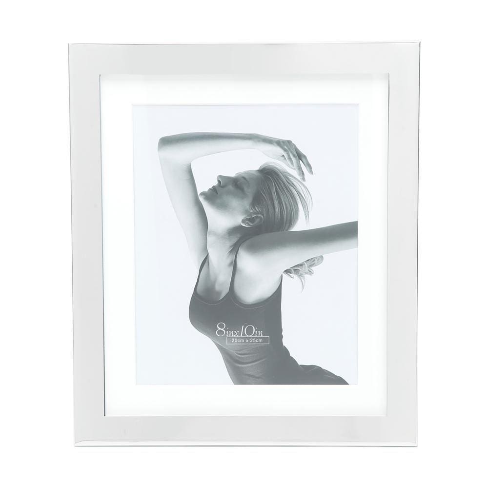 Porta-Retrato Wolff de Aço Prata 13cm x 18cm