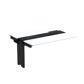 Complemento de mesa Plataforma para Coworking para 2 Pessoas 140X120 Branco/Preto