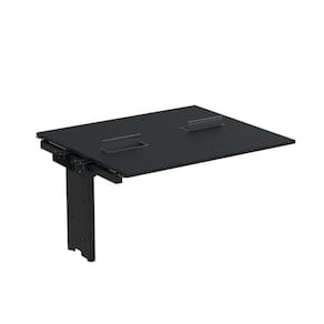 Complemento de mesa Plataforma para Coworking para 2 Pessoas 150X120 Preto