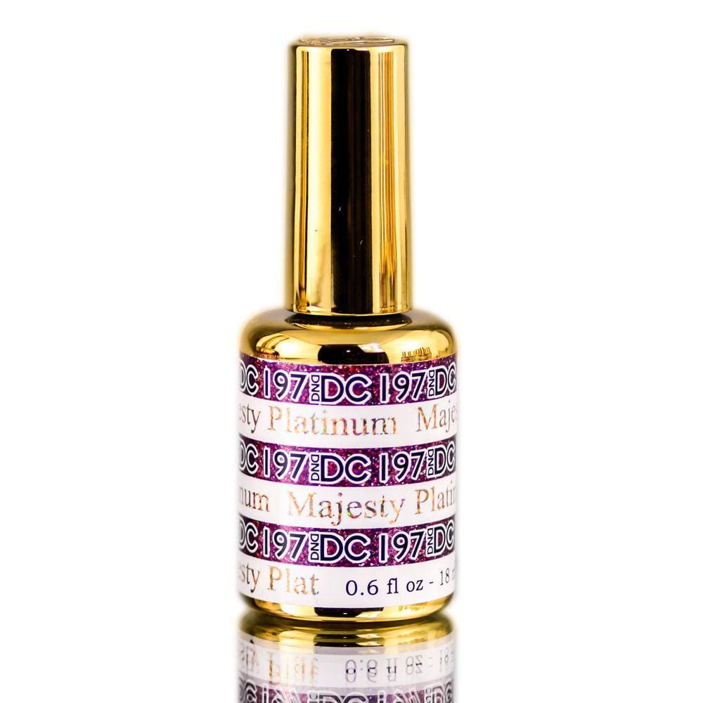 Verniz em gel DND DC PLATINUM Majesty Platinum (197)