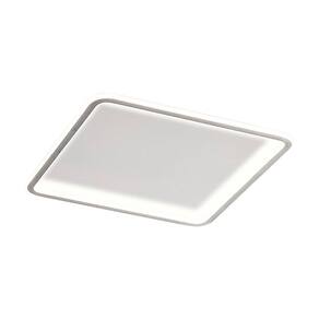 Plafon Telaio Sobrepor Quadrado Branco Led Moderno Bivolt