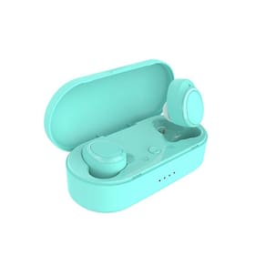 Fone De Ouvido Sem Fio Letron Slim Azul - Estéreo Intra-Auricular Com Case Bluetooth
