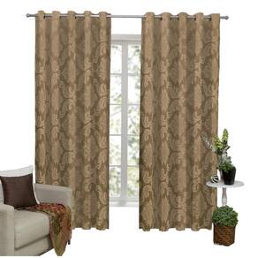 Cortina Tecido Jacquard Semi Blackout 3M X 2,60M - Bege