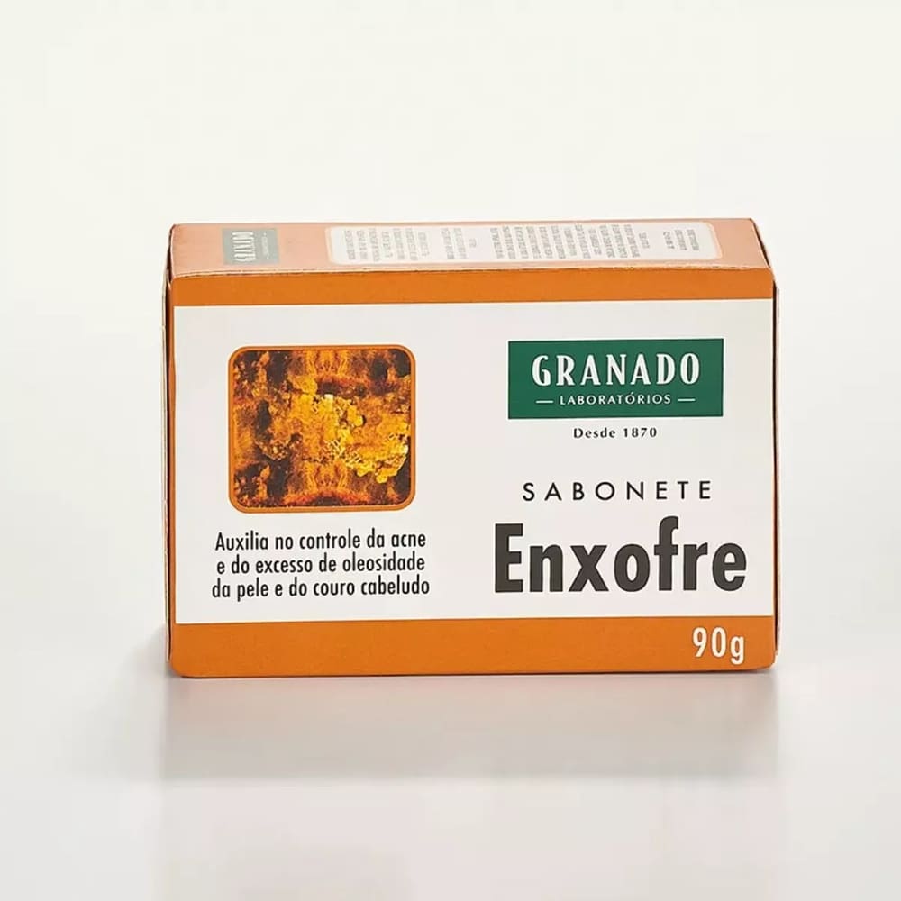 Sabonete em barra Granado Enxofre de 90 g