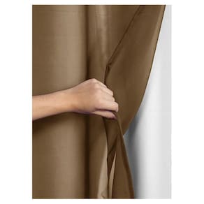 Cortina Blackout Pvc Voil Liso 1,80 M X 2,80 M - Marrom