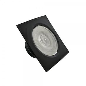 Spot Led 7W Quadrado 3000K Preto