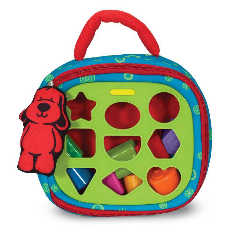 Brinquedo para bebês Melissa & Doug K`s K`s Kids Take-Along Shape Sorter