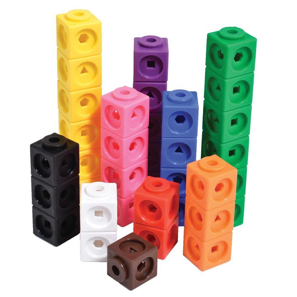 Conjunto de 100 exeducação Math Cubes para sala de aula de 3 anos ou mais