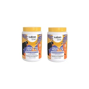 Creme Para Pentear Salon Line 1Kg Umidificador - 2Un