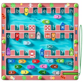 Magnetic Alphabet Maze QODOFLR para crianças de 3 anos ou mais