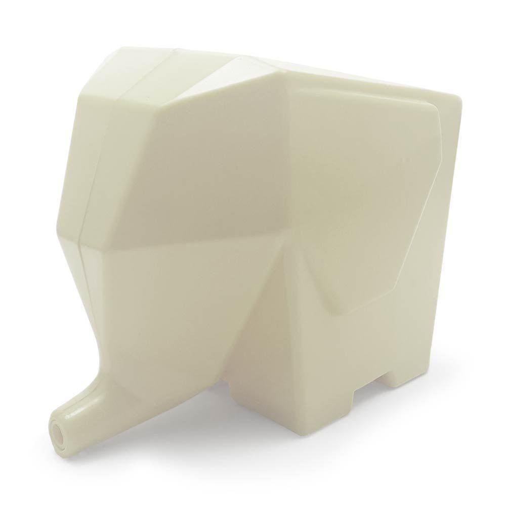Porta Talheres Escorredor Elefante Vaso Porta Trecos Creme