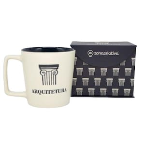 Caneca Profissões Arquitetura 10025496 400ml Zonacriativa