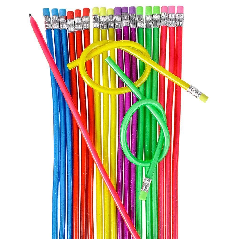 Lápis flexível Rhode Island Novelty 13cm - Uma dúzia