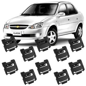 Kit 10 Grampos Presilhas Para Friso De Teto Classic 2011 2012 2013 2014 2015 2016