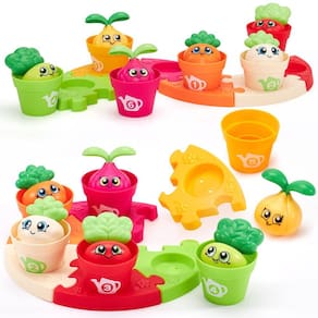Conjunto de quebra-cabeça e jardim Learning Toy Shahaland para crianças de 2 anos