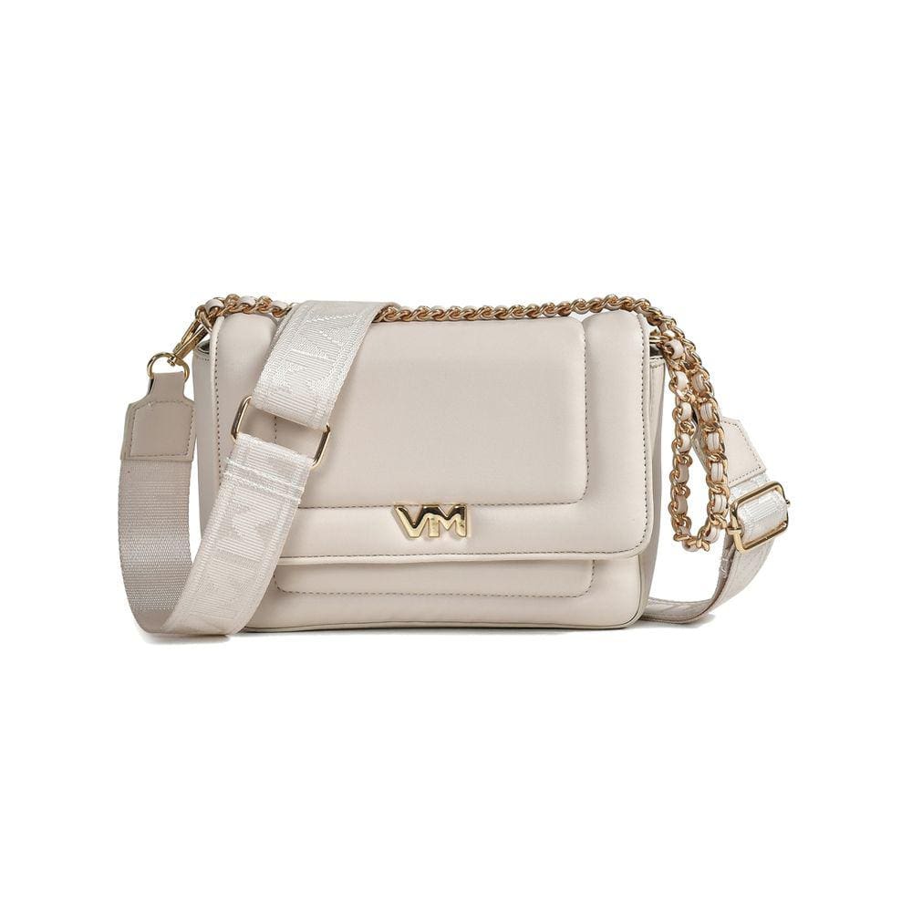Bolsa Shoulder Quadrada Via Marte Alça Longa e Corrente Ajustável B2-518