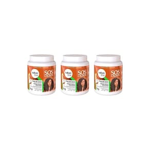 Creme Para Pentear Salon Line 1Kg Coco Trat Profundo - 3Un