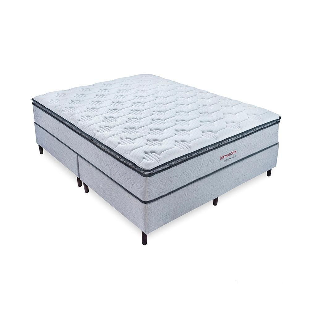 Colchão Queen de Molas Supreme Visco Orthocrin - 158x198x32