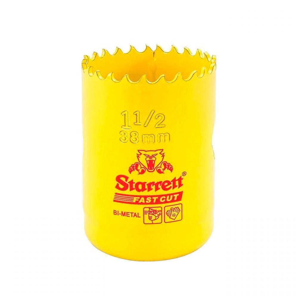Serra Copo Bimetal 1.1/2” - 38MM - Starret FCH0112-G
