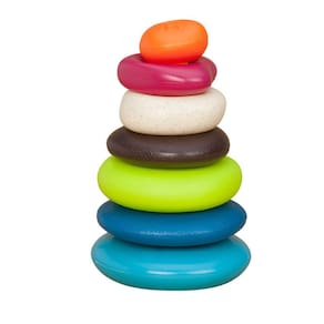 Brinquedos Stacking Rings B. da Battat Textured Ring Stacker