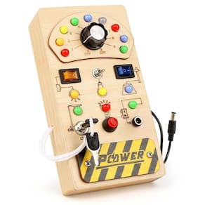 Placa sensorial Busy Board Dreamon Montessori para crianças