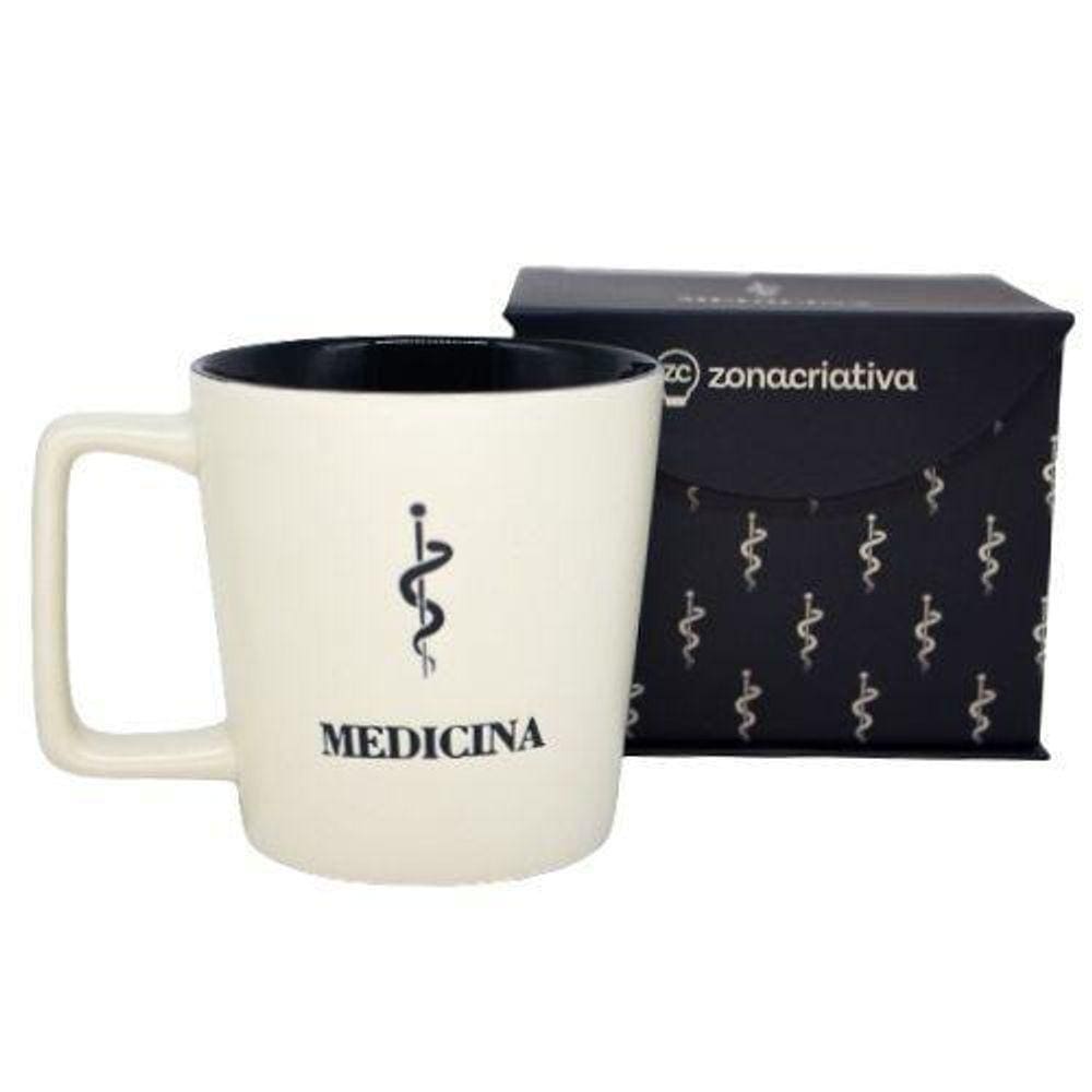Caneca Profissões Medicina 10025500 400Ml Zonacriativa