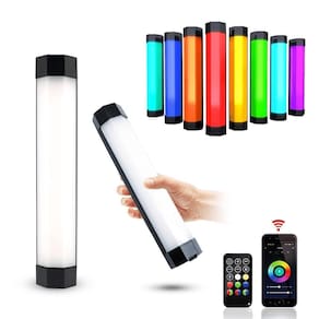 Bastão Led Rgb Luxceo P200 Luz Handheld 3000-6000K Controle