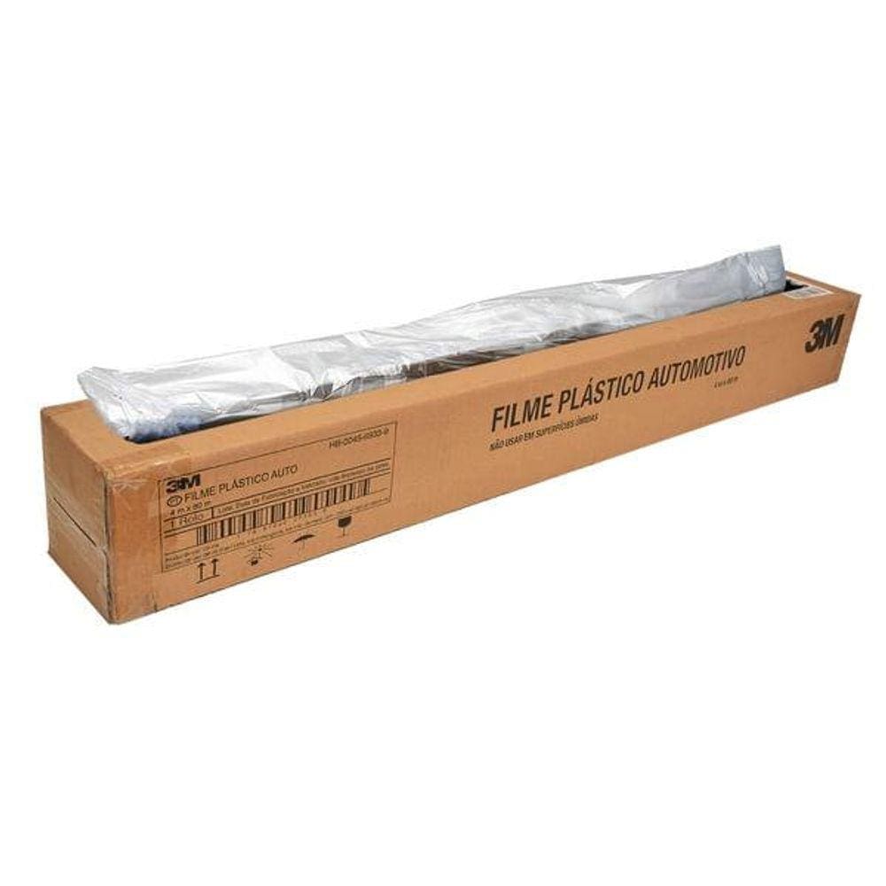 Plástico Filme Mascaramento Pintura 3M Automotivo 4m x 80m