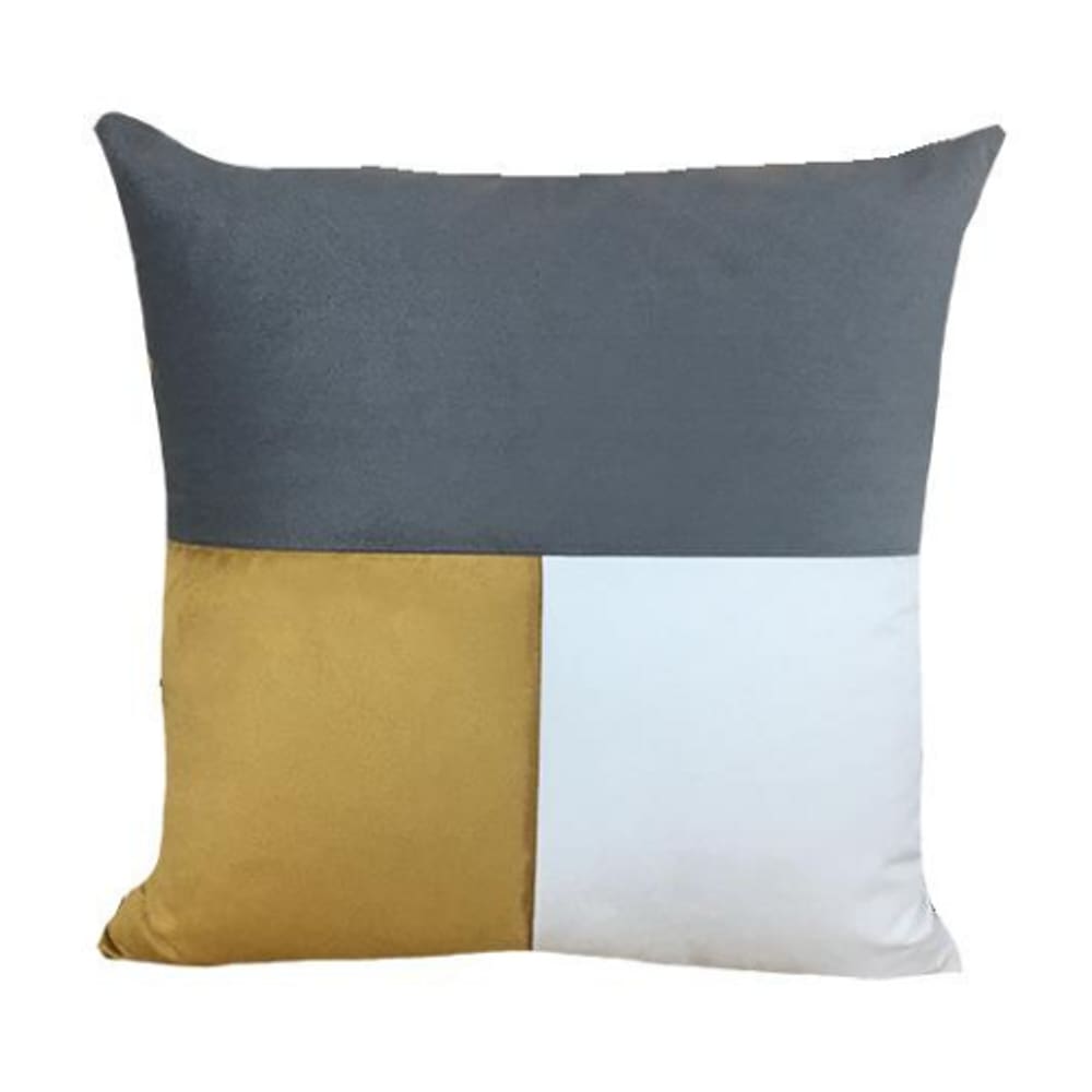 Almofada De Veludo Patcwork DC 402-31 52X52 Decortextil