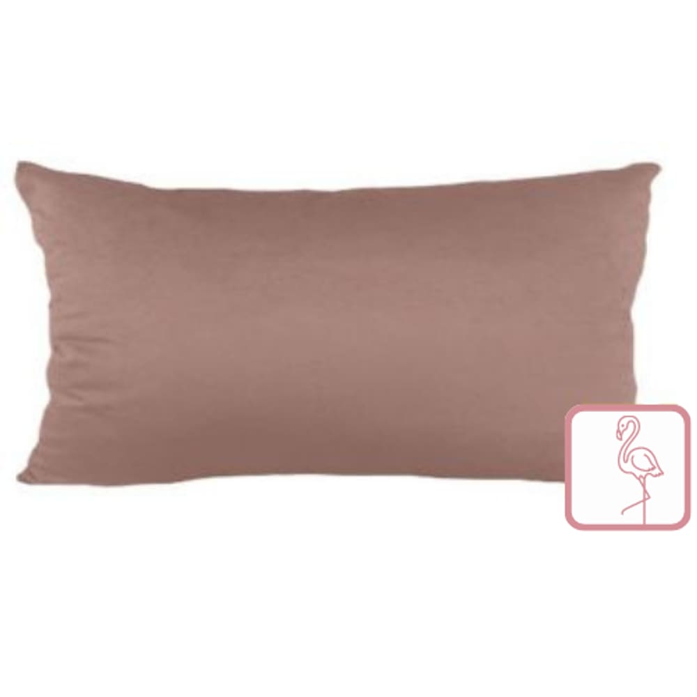 Almofada Veludo Soft Liso Rosa 233-32 35X58- Decortextil