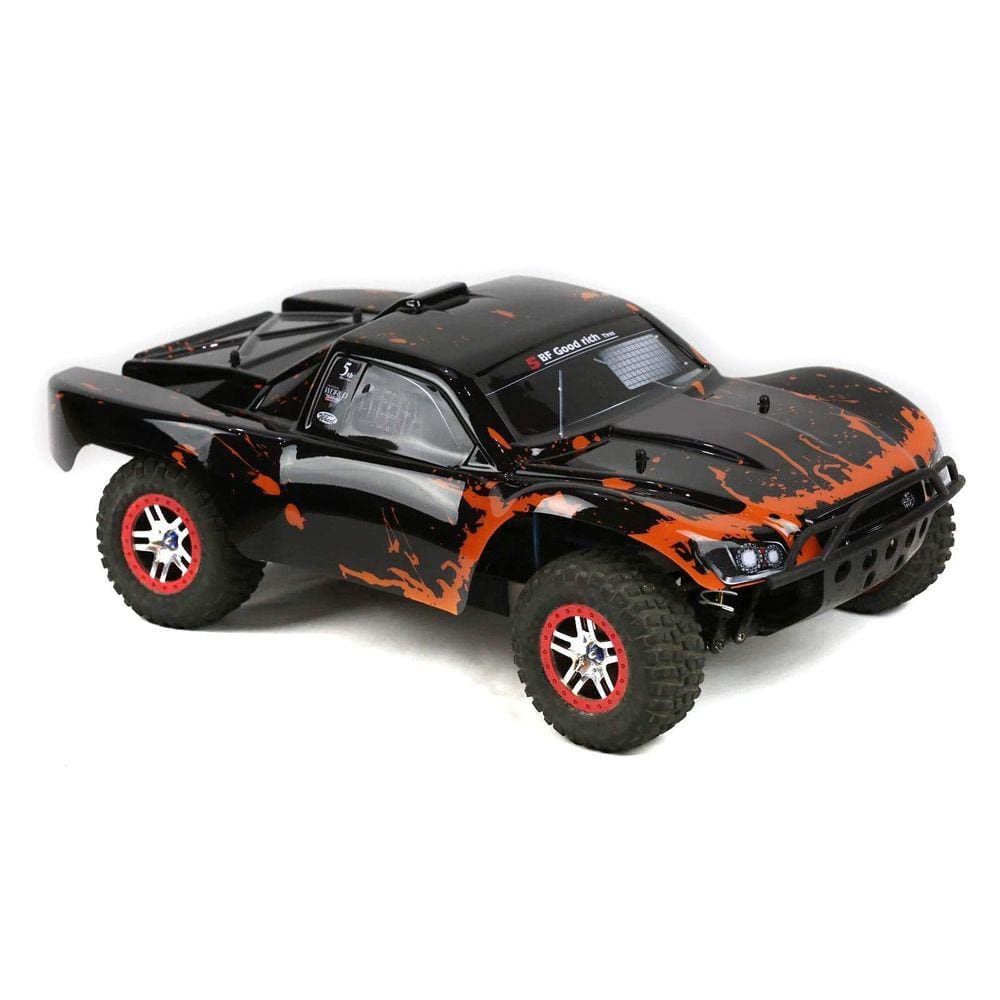 Corpo personalizado SummitLink Muddy Laranja/Preto para 1/10 RC Slash