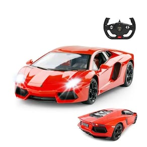 Carro de brinquedo RASTAR RC  Aventador LP700-4 1:14 - Laranja