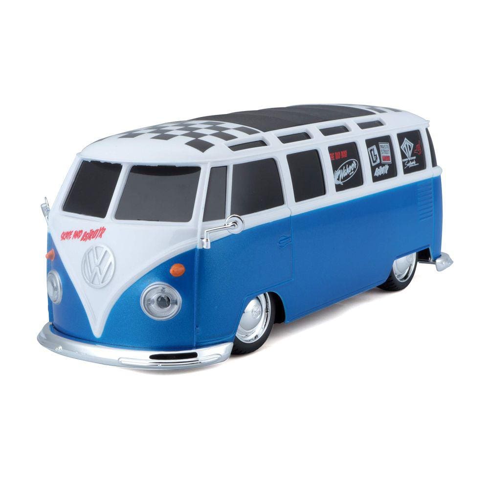 Veículo de controle remoto Maisto VW Van Samba 1:24 Scale