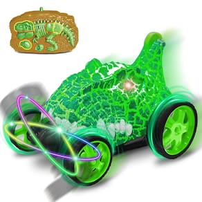 RC Dinosaur Car Fast 360° Stunt com luzes LED T-Rex Kids 3+