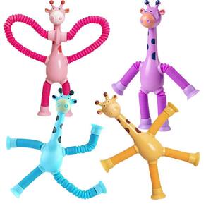 Ventosa telescópica Giraffe Toys, pacote com 4 para festa infantil