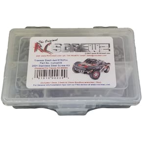 Conjunto de parafusos RCScrewz em aço inoxidável compatível com Traxxas Sla