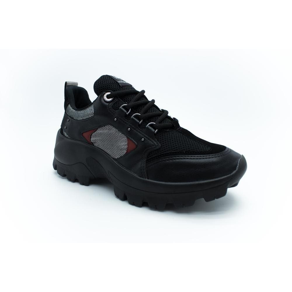 Tênis Chunky Via Marte 21-463 Preto/pewte