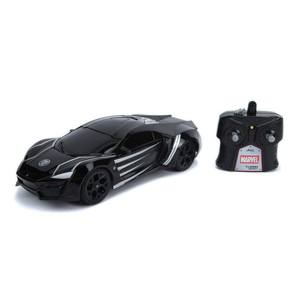Carro RC Jada Toys Marvel Black Panther 1:16 Lykan rsport