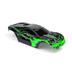 Carroçaria de carro RC SummitLink Custom Muddy Green Over Black 1/10