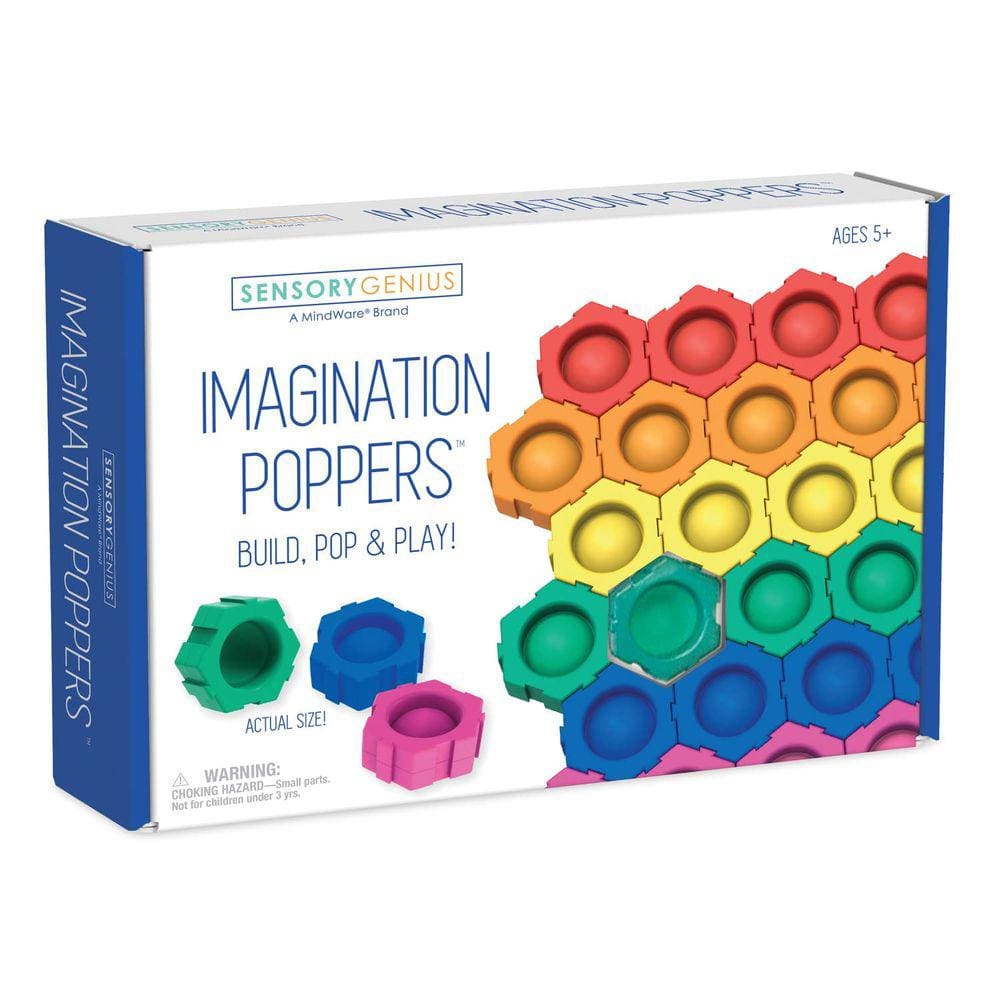 Poppers de imaginação Fidget Toy MindWare Sensory Genius