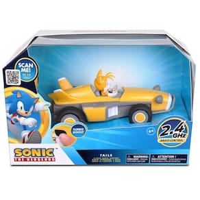 Carro com controle remoto Sonic Racing Tails The Fox NKOK